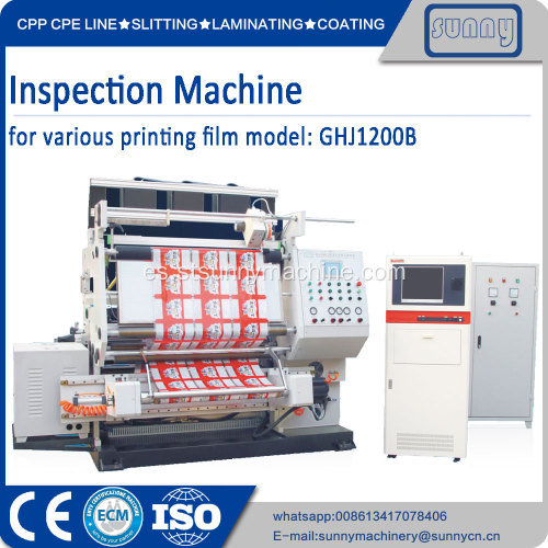Máquina de control de calidad de máquina de inspección de etiquetas